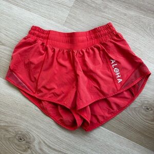 Lululemon X Hawaii “Aloha” Hotty Hot Shorts